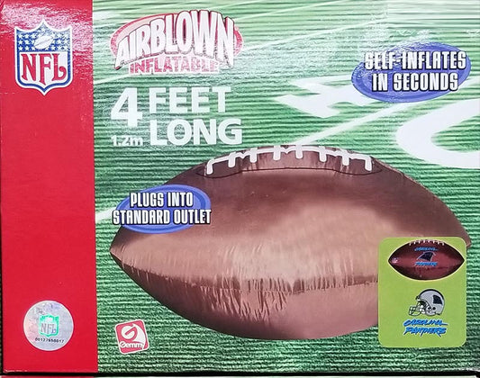 Panthers 4' Inflatable Ball Indoor/Outdoor