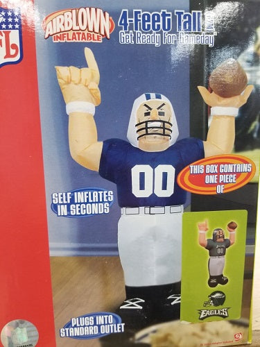 Philadelphia Eagles 4 Ft Football Player Inflatable!