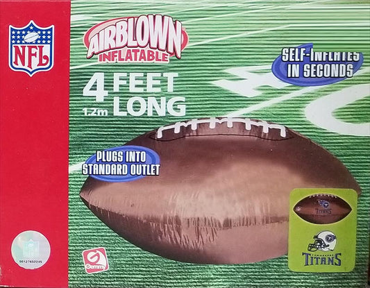 Titans 4' Inflatable Ball Indoor/Outdoor