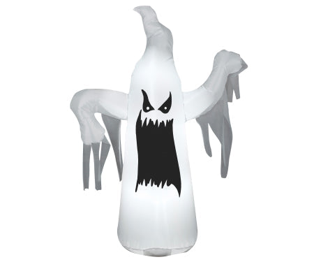Draped Ghost Gemmy Airblown Inflatable 42" tall