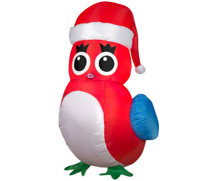 Big Eye Bird Gemmy Outdoor Inflatable 3 ft High