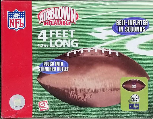 Colts 4' Inflatable Ball Indoor/Outdoor