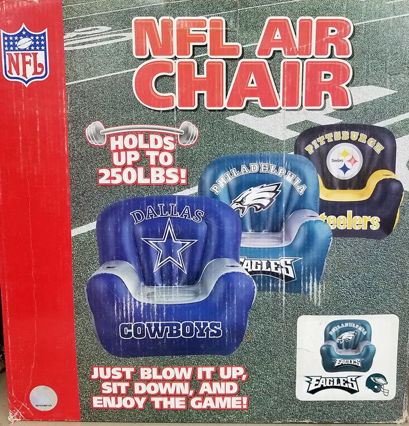 Philadelphia Eagles Air Chair Inflatable Indoor/Outdoor